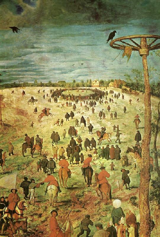 Pieter Bruegel detalj fran korsbarandet Germany oil painting art